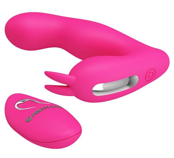 Мультифункціональний вібростимулятор на пульті управління Pretty Love Josephine Magenta, BI-014843W-1 sexstyle | Зображення 4