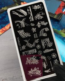 Пластина 179 для стемпинга Starlet Professional (12х6см)