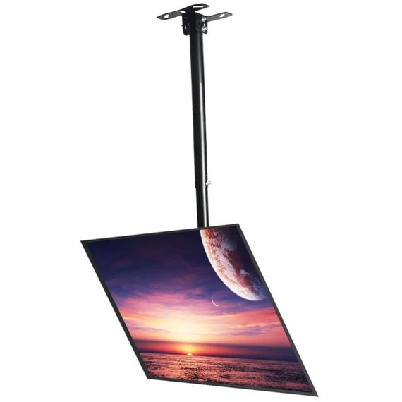 Кронштейн потолочный для телевизора (26"-55"), до 45кг, D80 / Крепление для TV на потолок | Зображення 4