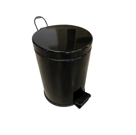 Відро для сміття з педаллю Mertinox 12 л чорне 4501.2435S.430.05