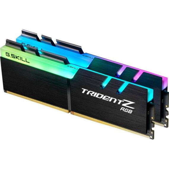 Модуль пам'яті для комп'ютера DDR4 64GB (2x32GB) 3600 MHz Trident Z RGB G.Skill (F4-3600C18D-64GTZR) | Зображення 1