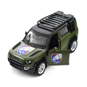 Автомодель серии "Шевроны Героев" Land Rover Defender 110 "25 ОПДБр" TechnoDrive 250289M