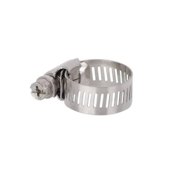 Хомут нержавійна сталь 12,7 мм, D 16-25 мм INTERTOOL TC-1116