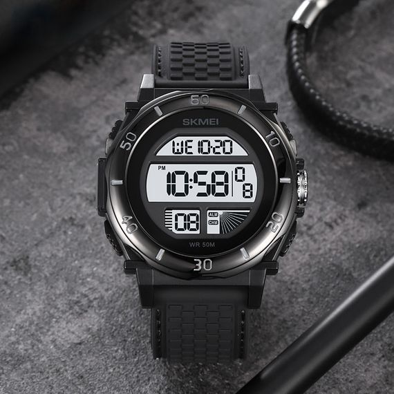 Годинник S2kmei 2099BKWT Black-White | Зображення 2