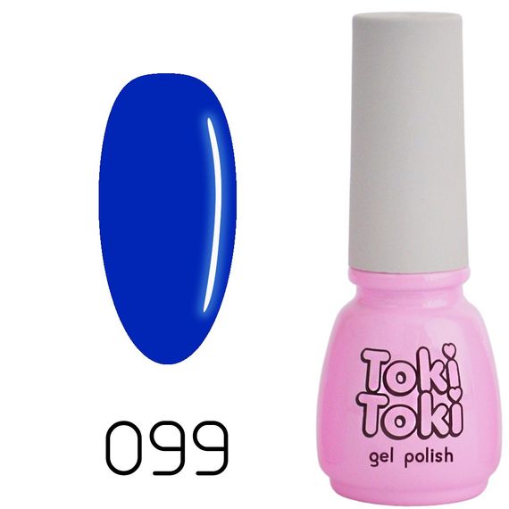 Гель-лак Toki-Toki № 099 яркий синий 5мл | Зображення 1