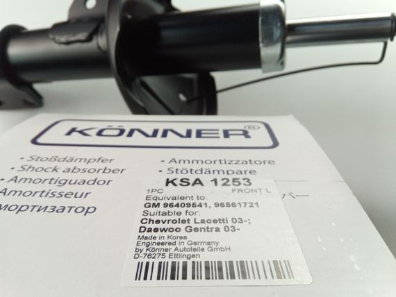 Амортизатор Lacetti передн. (газ-олія), Konner (KSA-1253) лівий (96407819) | Зображення 1
