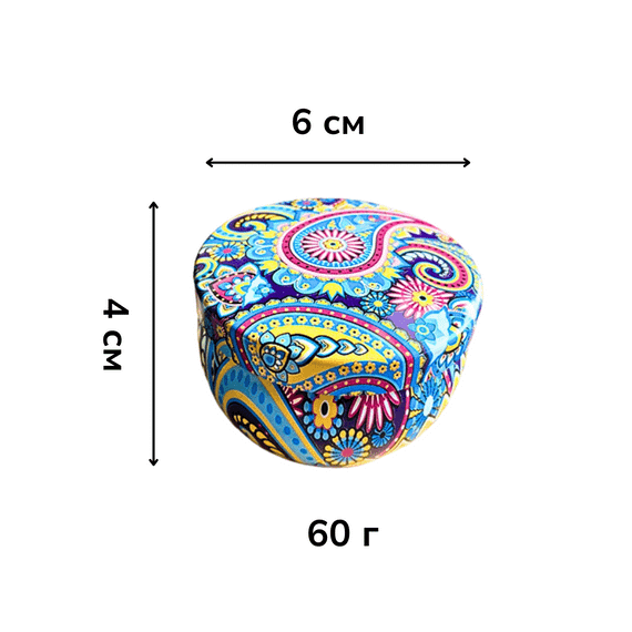Аромасвічка з соєвого воску в металевій банці Кедр-ялівець 60г Без бренду 58589-5 | Зображення 3