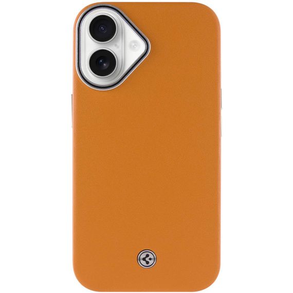 Чехол SGP PC+Leather with MagSafe для Apple iPhone 16 Plus (6.7") Brown | Зображення 1