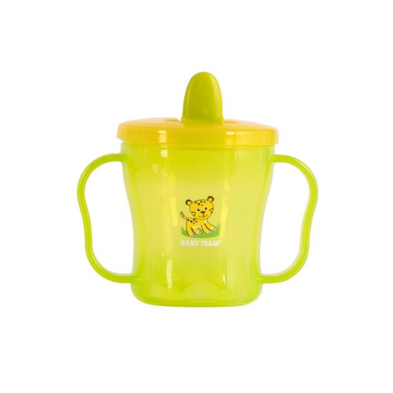 Поильник с ручками и с носиком 5002 складывается 180 мл
