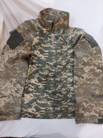 Рубашка тактическая боевая Убокс (кулир) Пиксель-Пиксель зеленый  раз. XL