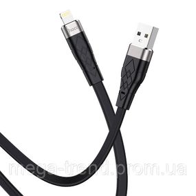 Кабель Hoco Lightning Angel silicone charging data cable X53 |1m, 2.4A|