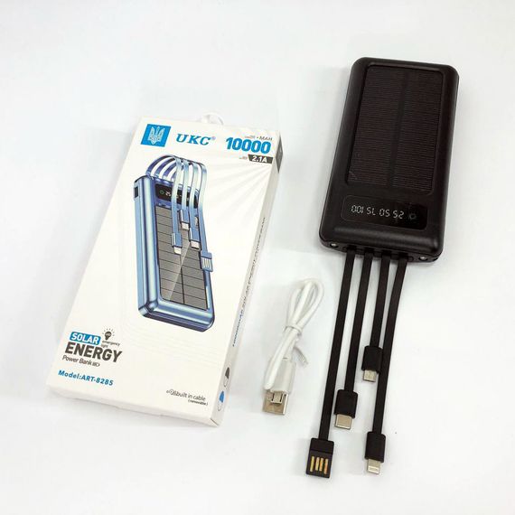 Павербанк для планшета 10000mAh | Зарядні пристрої для портативної техніки KC-907 Акумулятор переносний | Зображення 7