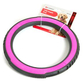 Іграшка для собак Flamingo Foam Livia Ring, 24 см, червоний