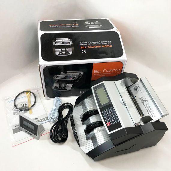 Портативная счетная машинка для денег Multi-Currency Counter 2040v, Банковская машинка ER-339 для денег | Зображення 5