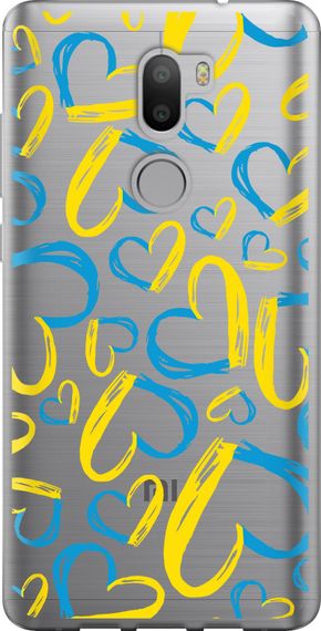 Чехол на Xiaomi Mi 5s Plus Сердца UA "5292u-396-17620"