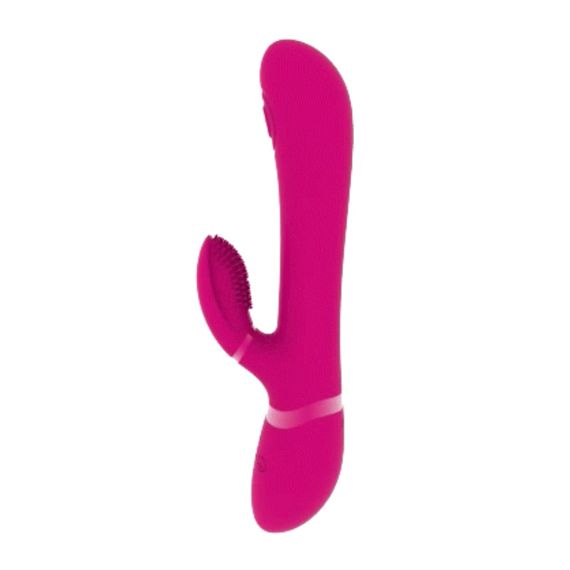 Вибратор-кролик Etsu пульсация + 4 насадки цвет: розовый Vive (Нидерланды) Sex Aura | Зображення 3