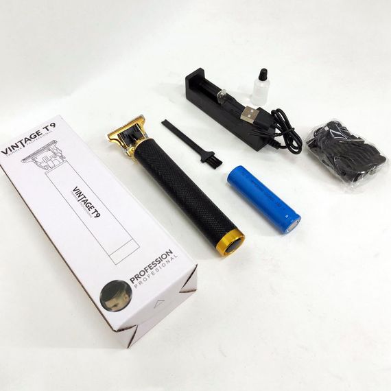 Електромашинка для волосся T9, Машинка для стрижки голови, TC-684 Бездротова електробритва | Зображення 1