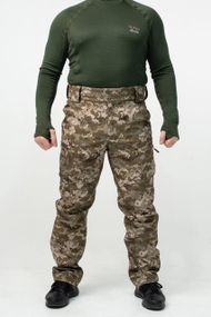 Утеплені Військові штани Soft Shell Military піксель
