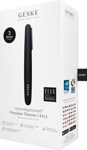Тример GESKE Precision Trimmer 4в1 starlight, Чорний | Зображення 7