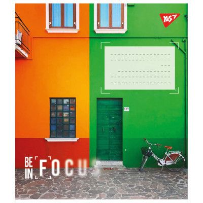 Тетрадь Yes Be in focus 60 листов клетка (767399) | Зображення 5