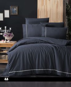 Постельное белье First Choice Ranforce Deluxe 200 х 220 см Alisa Denim