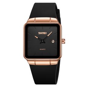 Класичний жіночий годинник Skmei 2173RGBK Rose Gold-Black
