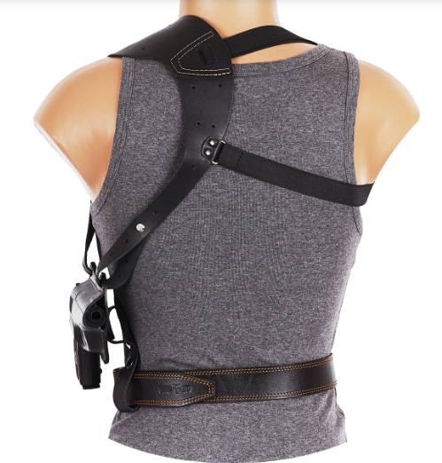 Кобура Форт-17 оперативна  поясна формована шкіра чорна ms | Зображення 1