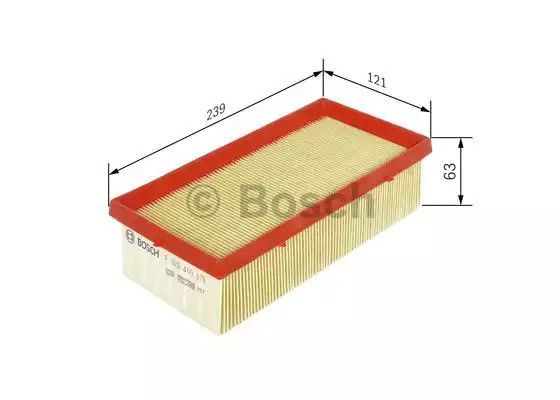 Фільтр повітряний PSA 1.0-1.2 VTi 12- (BOSCH), BOSCH (F026400376) | Зображення 4