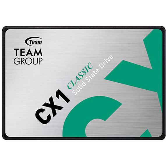 Накопитель SSD Team 2.5" 240GB CX1 SATAIII 3D TLC (T253X5240G0C101) для компьютера | Зображення 1