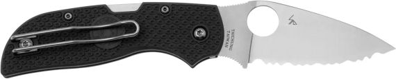 Ніж Spyderco Chaparral CTS XHP FRN Serrated Gray | Зображення 1