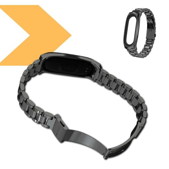 Ремінець Steel метал № 5 для Mi Band 5/6 XPRO (MAW-42934_359) | Зображення 1