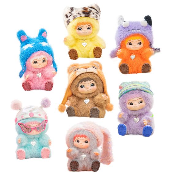 Коллекционная мягкая игрушка с кольцом Веселая вечеринка Pop Top Letsvan 17WK-0601 серии"Wakuku" | Зображення 1