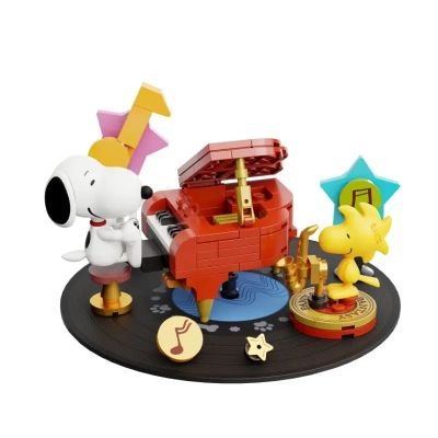 Конструктор Pantasy Snoopy Фонограф (86911) | Зображення 1