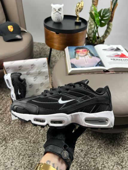 Чоловічі кросівки  Air Max Snox Black White весна / літо / осінь A4122 43 27.5 см | Зображення 5