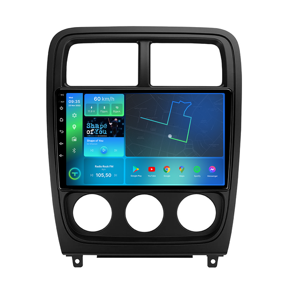 Штатна магнітола Torssen Dodge Caliber PM (2009-2013) FL9 4+64Gb 4G Carplay DSP | Зображення 1