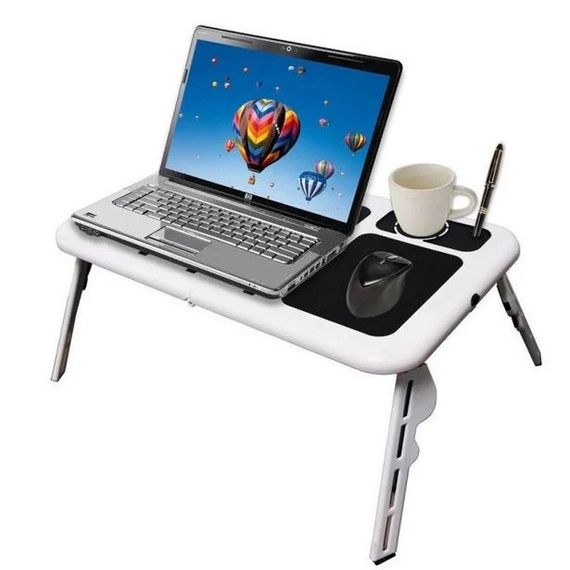 Подставка под ноутбук с вентилятором LD-09, Столик подставка под ноутбук, Столик для ноут XT-73 | Зображення 3