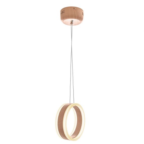 Светильник потолочный подвесной светодиодный для спальни BR-939S/24W LED Wood | Зображення 4