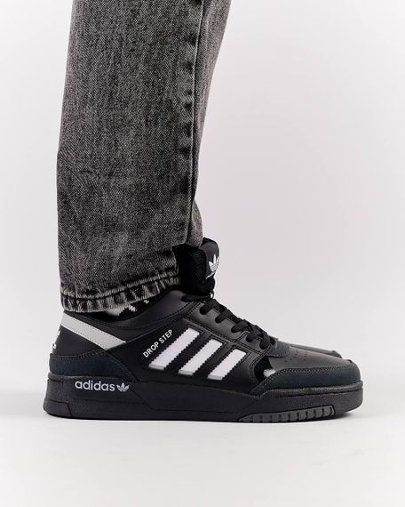 Чоловічі кросівки Drop Step All Black White , весна, літо, осінь , В'єтнам | Зображення 5