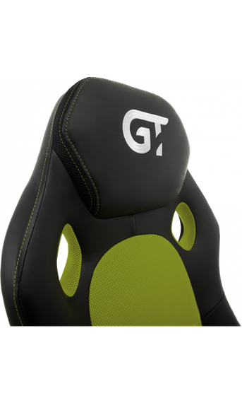 Кресло геймерское GT Racer X-2640 BlackGreen | Зображення 7