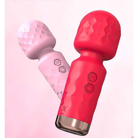 Вибростимулятор клиторальный Knight at Night USB красный – Вибраторы | Зображення 1