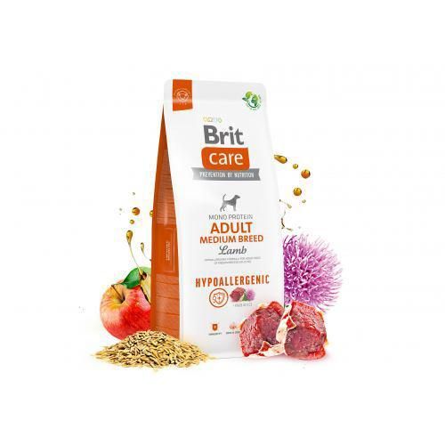 Сухий корм Brit Care Dog Hypoallergenic Adult Medium Breed для собак середніх порід, гіпоалергенний з ягням | Зображення 8