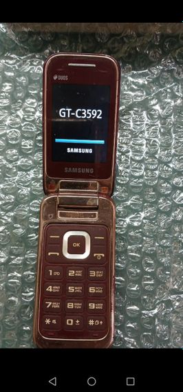 Мобильный телефон Samsung c3592 duos бу сірий  без камери! | Зображення 2