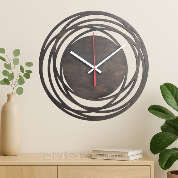 Настенные деревянные часы из фанеры Оригинальные часы  Декор для дома, офиса, подарок