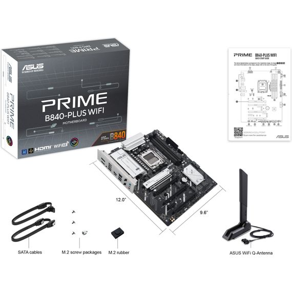 Материнська плата ASUS PRIME B840-PLUS WIFI | Зображення 7