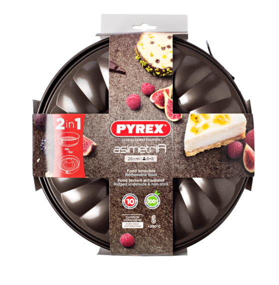 Форма кекс+пиріг PYREX ASIMETRIA, 26 см | Зображення 4