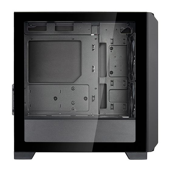 Корпус SilverStone Fara FA312Z-BG без БП 2xUSB3.0 2x140мм ARGB VGA 365мм LCS ready TG Side Panel mATX чёрный SST-FA312Z-BG | Зображення 6