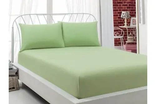 салатовая Простынь махровая на резинке с наволочками Anisa  (220х240+30 см) | Зображення 5