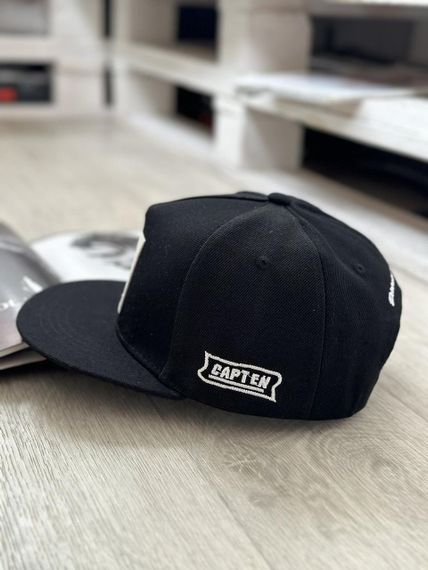 Кепка снепбек (Snapback)  Brooklyn  №86 Чорний з білим 56-61р (9045) | Зображення 2