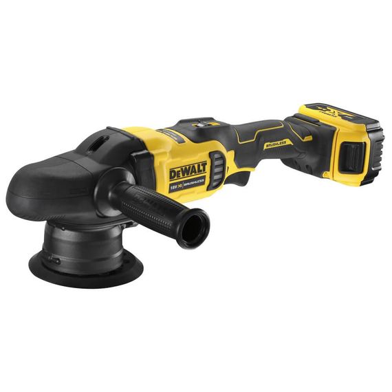 Полировальная машина аккумуляторная бесщёточная 125мм DeWALT DCM848P2