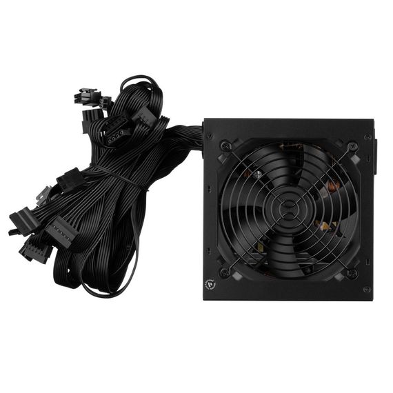 Блок живлення 2E MASTER POWER (550W), >80, 80+ White, 120mm, 1xMB 24pin(20+4), 1xCPU 8pin(4+4), 3xMolex, 5xSATA, (2E-MP550-120APFC) | Зображення 2